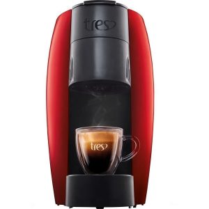 Cafeteira Expresso Lov Vermelha Premium TRES