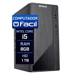 Computador Fácil Intel Core i5 8GB HD 1TB