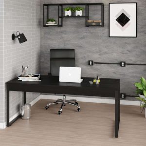 Mesa de Escritório Kuandra Preta