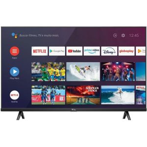 Smart TV 43'' TCL LED Full HD 43S615 Android HDR Wi-Fi e Bluetooth Integrados Google Assistant