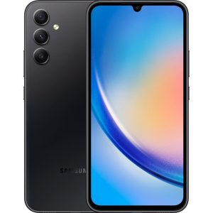 Smartphone Samsung Galaxy A34 128GB 5G Wi-Fi Tela 6.6" Dual Chip 6GB RAM Câmera Tripla + Selfie 13MP - Preto