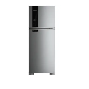 Geladeira/Refrigerador Brastemp Frost Free Duplex Prata 463L BRM55FK