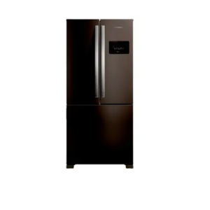 Geladeira Frost Free French Door 3 Portas Preta Brastemp - BRO85ME